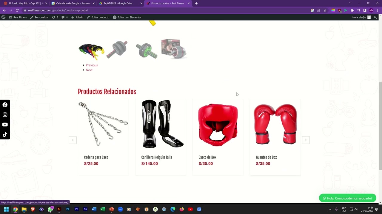 ELIMINAR, EDITAR Y SUBIR PRODUCTOS