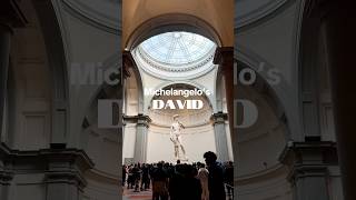 Michelangelo’s David is a masterpiece of Renaissance sculpture. Details in description!