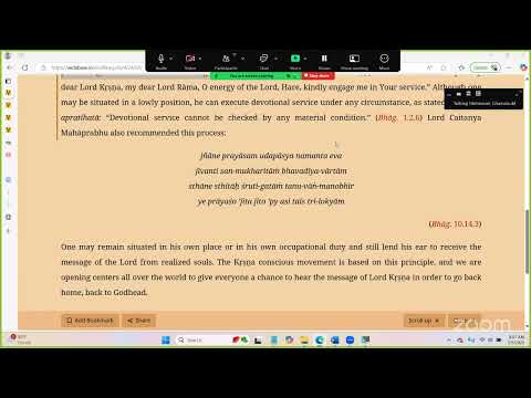 Srimad Bhagavatam 4th Canto Chapter 24 | SB 4.24.70 onward | 5/5/2025