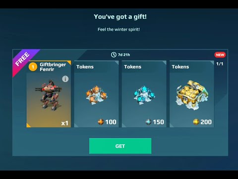 FREE Giftbringer Fenrir special edition Christmas Robot!