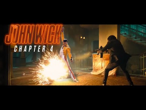 Queen's "I Go Crazy" goes with John Wick 4 Dragon's Breath Scene