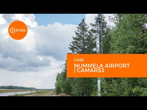 World’s first automatically monitored airport situated in Nummela, Finland