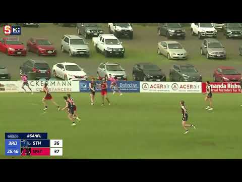 Rd 16 Hostplus SANFL Snapshot - West's Kobe Ryan makes something out of nothing
