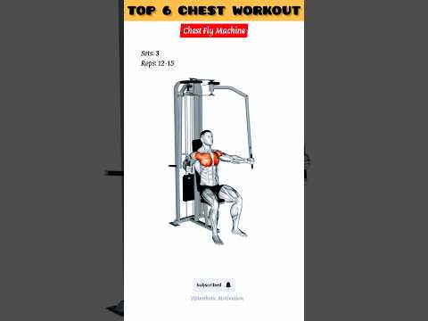 6 Ultimate Chest Workout at Gym for Maximum Gains 💪 #chestworkout