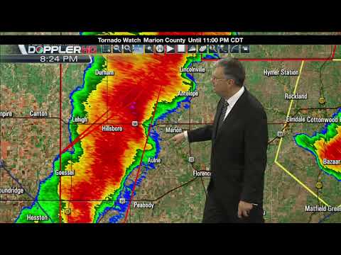 KAKE First Alert continuous coverage of Andover tornado (4/29/2022)