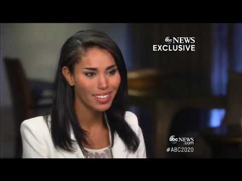 right hand arm man... his silly rabbit | Barbara Walters interviews V. Stiviano