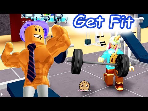 Lets Get Fit Roblox Weight Lifting Simulator 2 Gym Cookie - jumping into rainbows random roblox game play with cookie swirl c