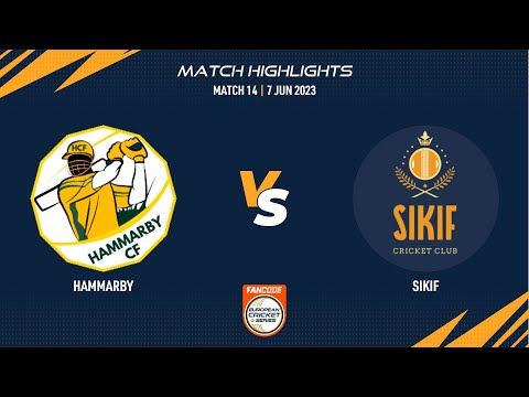 Match 14 - HAM vs SIK | Highlights | FanCode ECS Sweden | 7 June 2023 | ECS23.429