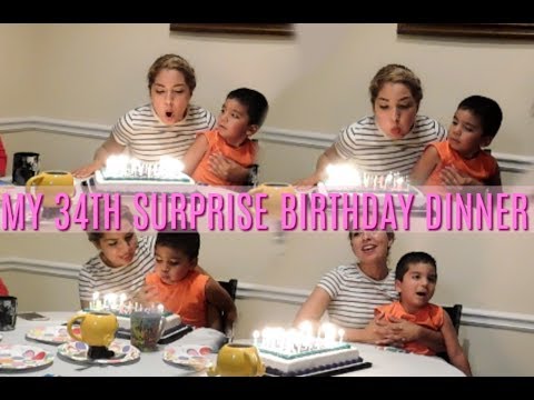 HAPPY BIRTHDAY TO ME! | 34 NEVER LOOKED SO GOOD | MY SURPRISE BIRTHDAY