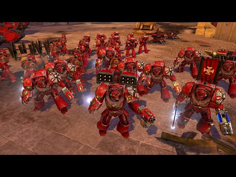 The Red Legion vs The Hive - Astartes Mod - Warhammer 40K Dawn Of War 2 Retribution