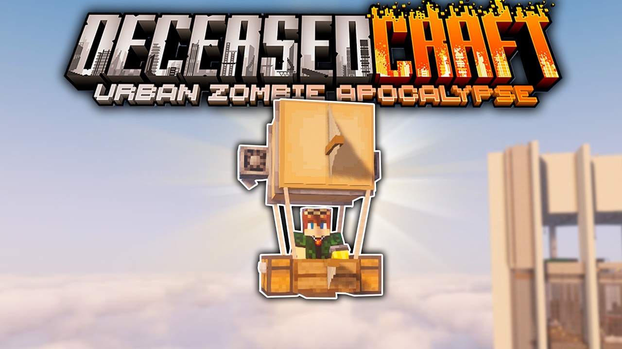 MÁQUINA VOADORA!!! - Minecraft DeceasedCraft E14 (1.20.1)