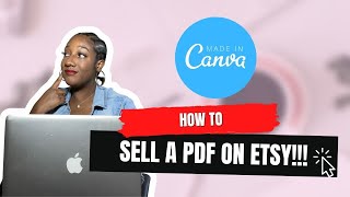 How to upload and sell a PDF on Etsy | Sell your Canva template on Etsy
