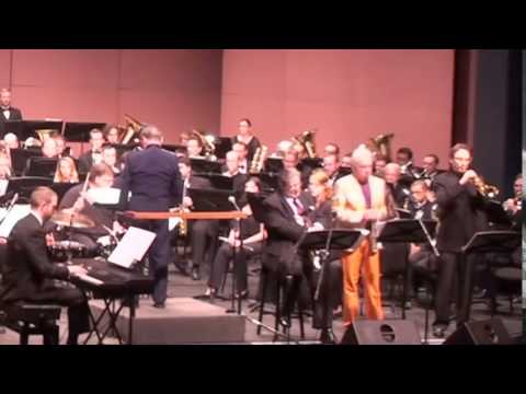 Bobby Shew, Allen Vizzutti, and Doc Severinsen with the American Band College.