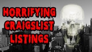 Horrifying Craigslist Listings!