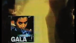 Comercial do álbum "Remixes" da cantora Gala, lançado pela Paradoxx no segundo semestre de 1998