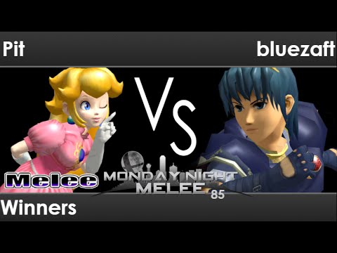 MNM 85 - Pit (Peach) vs bluezaft (Marth) Winners - Melee