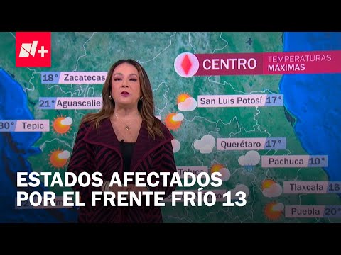 Alerta por frente frío 13 - Las Noticias