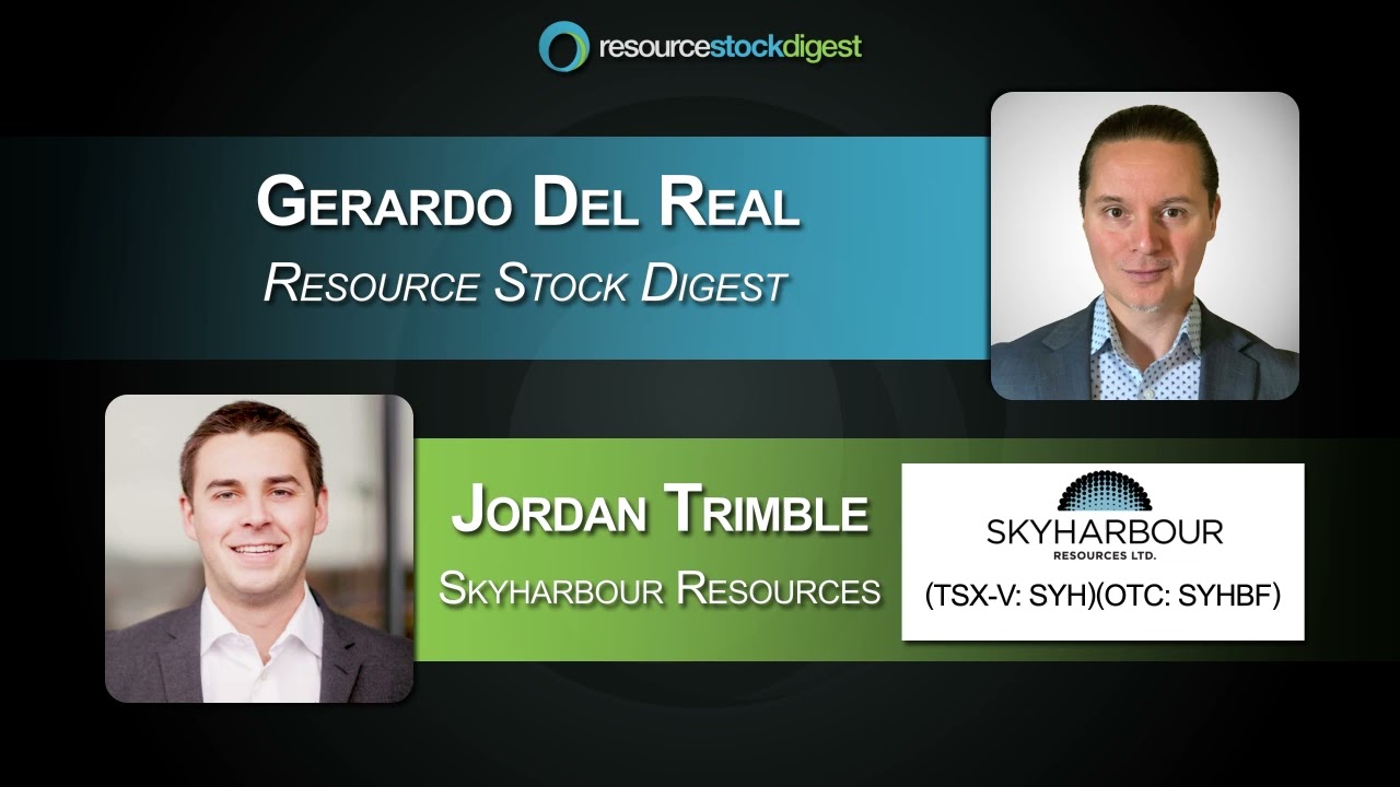 President & CEO Jordan Trimble with Resource Stock Digest
