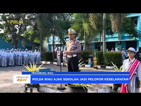 POLICE GOES TO SCHOOL DITLANTAS POLDA RIAU