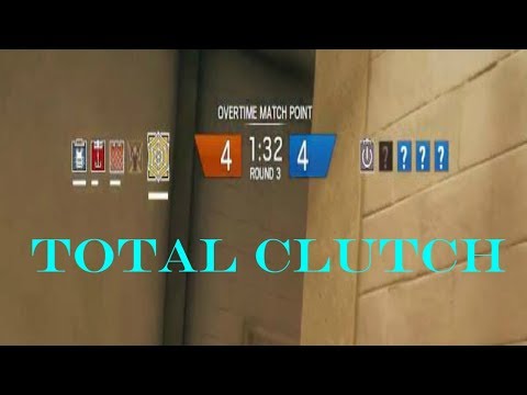 Match Point Clutch!! Rainbow 6 Siege stream highlights