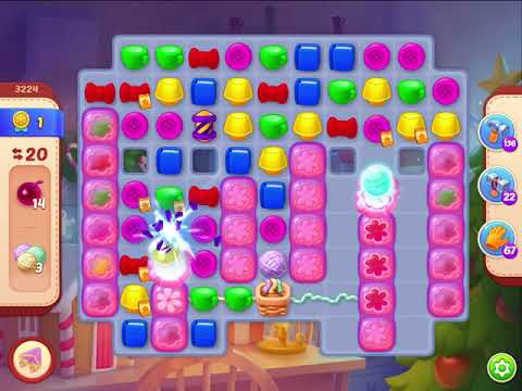 Homescapes Level 3224 With No Boosters - Bonus Scene With Austin