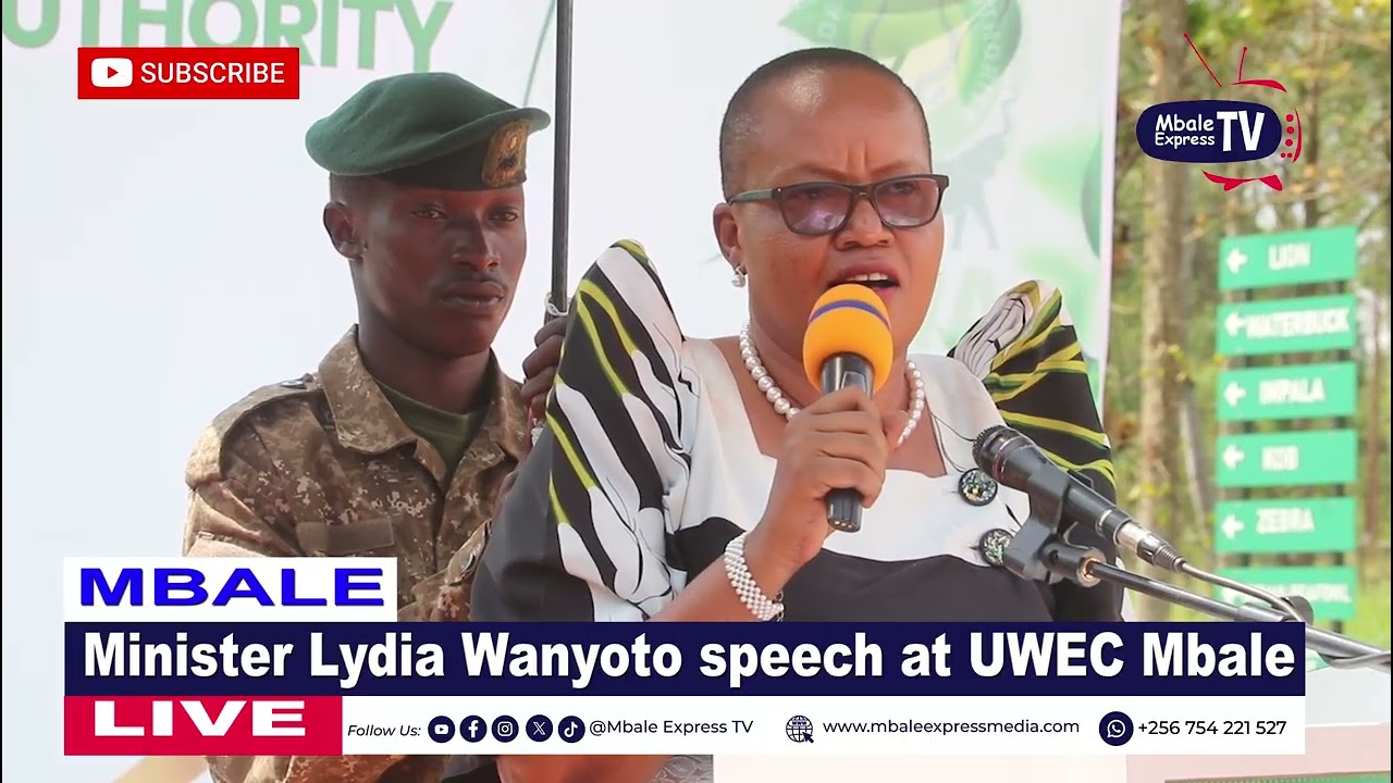 Minister Lydia Wanyoto Mutende full speech at Zoo opening in Mbale 