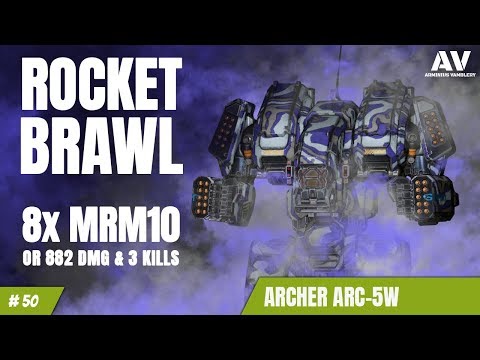 #50 | Rocket Brawler with 8x MRM10 | Archer ARC-5W | Mechwarrior