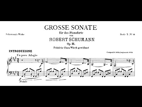 Schumann - Sonata No.1 (Nelson Freire, piano)