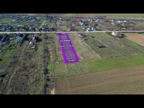 PERIS,TEREN INTRAVILAN 2475 MP,DESCHIDERE 18 M,UTILITATI,ASFALT