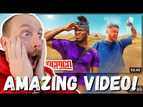 THIS IS INSANE! SIDEMEN ABANDONED IN THE DESERT (FIRST REACTION!) Sidemen Sunday | LazarBeam