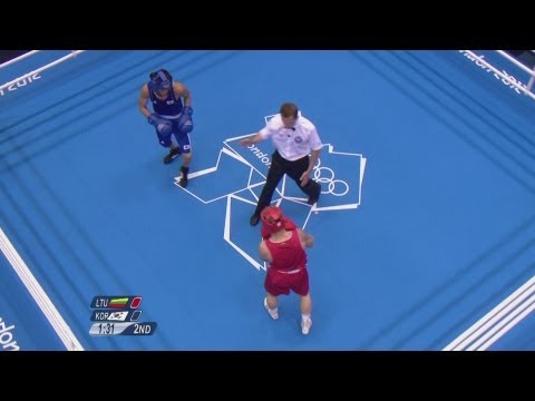 Boxing Men's Light (60kg) Semifinals - Lithuania v Korea Full Replay - London 2012 Olympics