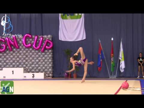 Khrystyna Pohranychina - Ukraine (UKR) - Bola (Ball) - Junior - AGN Cup 2017