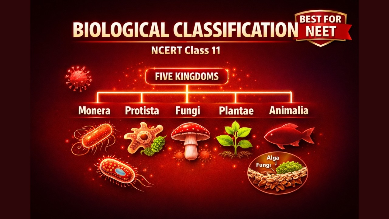 CBSE Class 11 Biology || Biological Classification System || Full Chapter || By Shiksha House
