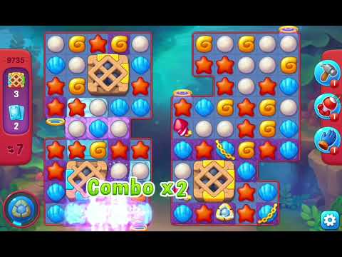 Fishdom Hard Level 9735 (No Boosters) @choraelmin