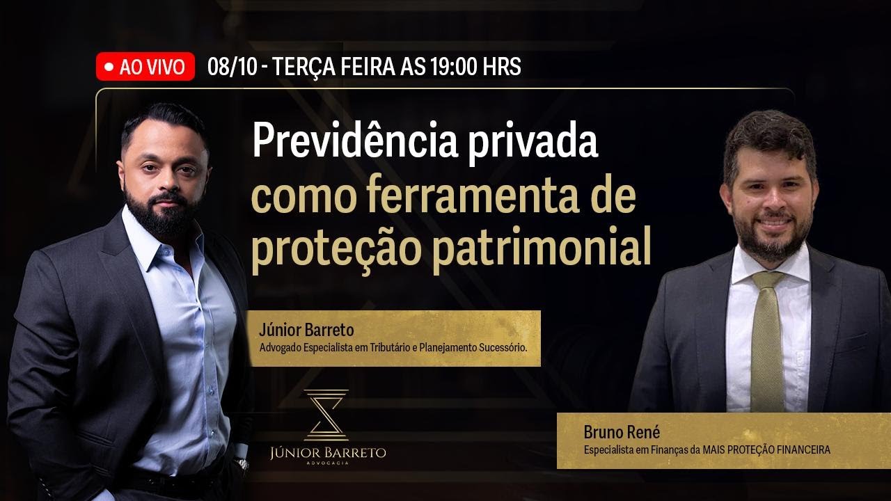 Previdência privada como ferramenta de proteção patrimonial.