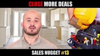 Home Improvement Sales Technique