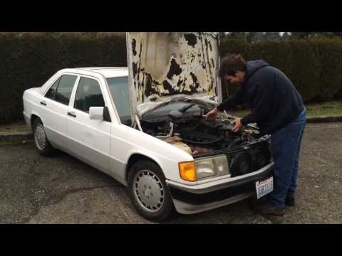 Buying a Cheap Mercedes Part 2: W201 190E Getting the Engine Started