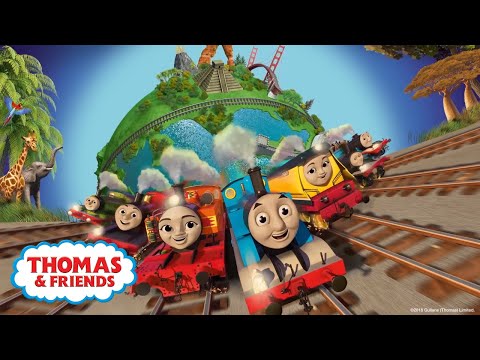 Big World! Big Adventures! Theme Song | Official Lyrics Video | Thomas & Friends