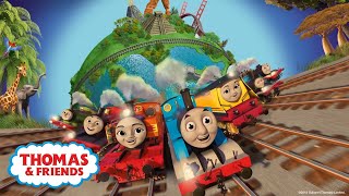 Big World! Big Adventures! Theme Song | Official Lyrics Video | Thomas &amp; Friends