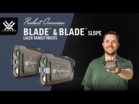 Vortex Blade Slope Golf Laser Rangefinder with Slope Mode, Clear View Optics, and Shockproof Design