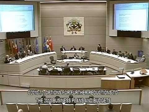 YYCCC 2010-12-01 Calgary City Council - December 1, 2010