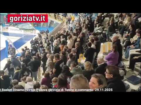 PalaBigot Basket Dinamo - Virtus Padova: Tonino's report and commentary, November 29, 2025