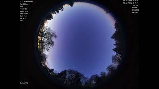 2025-11-12 All sky camera capture from Poiana Rusca Mountains, Romania