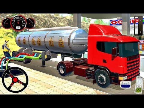 Oil Tanker  Cargo Driving Simulator 🚚 | Realistic Transport  Truck Driving Gameplay | Android & iOS