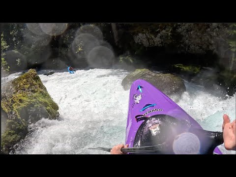 Kayaking the Little White Salmon - 3.3/3.2' - 04.22.2025