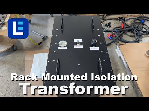 10kVA Rack Mounted Isolation Transformer, 480 Primary