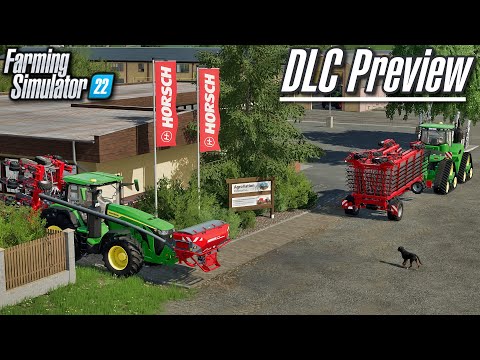 DLC Preview - Horsch AgroVation Pack (Map & Equipment) | Farming Simulator 22