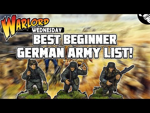 My Beginner German Army List! | Bolt Action!