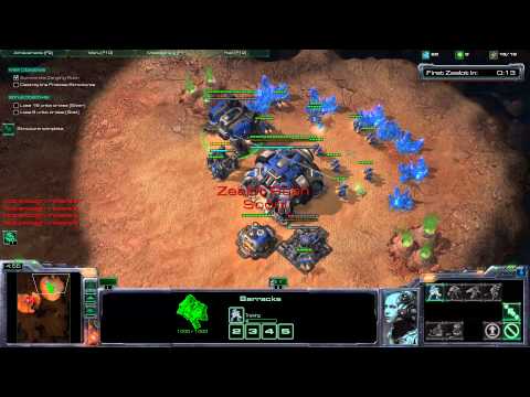 Starcraft 2 Rush Defense Challenge Gold Medal Video Guide