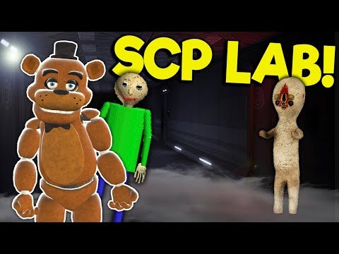 BALDI'S BASICS ESCAPE AT SCP FACILITY! - Garry's Mod Gameplay - Gmod Multiplayer Baldi Fnaf Survival